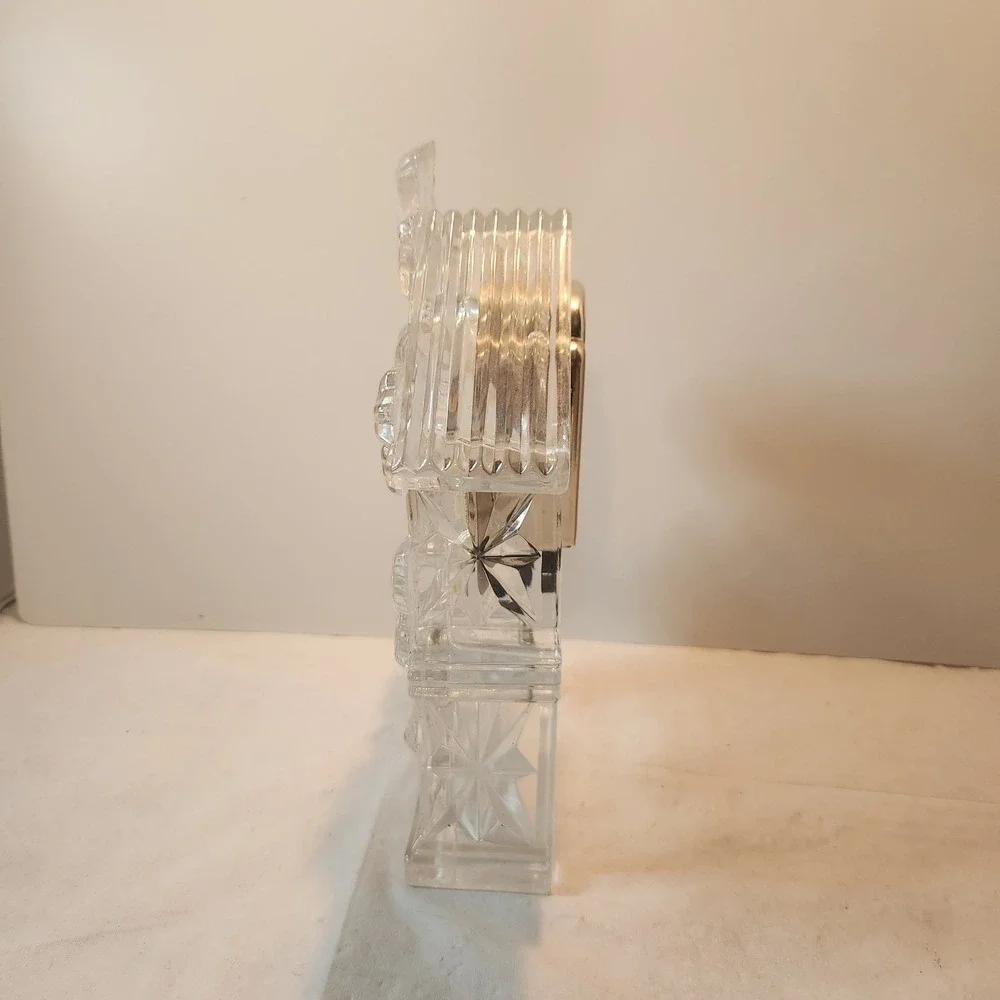 Working‎ Shannon Crystal Legends 24% lead Pendulum Clock By Godinger